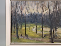 Schilderij, m. dagnelie, oosterpark, 1964 - afbeelding 2 van  8