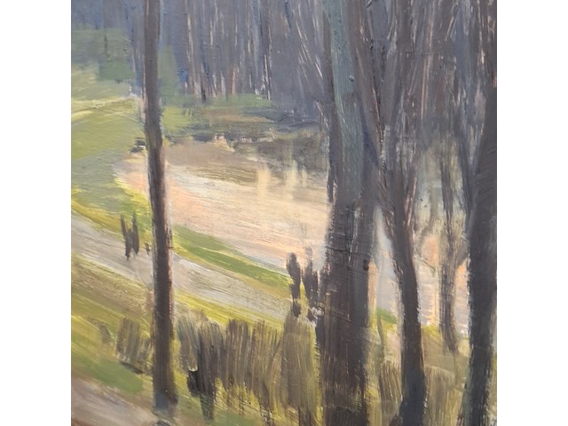 Schilderij, m. dagnelie, oosterpark, 1964 - afbeelding 4 van  8