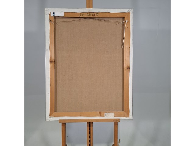 Schilderij, m. de jager, uitgeblust, 1981 - afbeelding 5 van  6