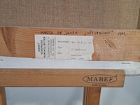 Schilderij, m. de jager, uitgeblust, 1981 - afbeelding 6 van  6