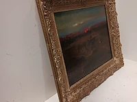 Schilderij m. de vlaminck, wit, +/- 1930 - afbeelding 8 van  8