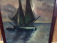 Schilderij marine getekend van velsen - afbeelding 1 van  2