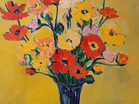 Schilderij, maya wildevuur (1944-2023), 1995 - afbeelding 1 van  8