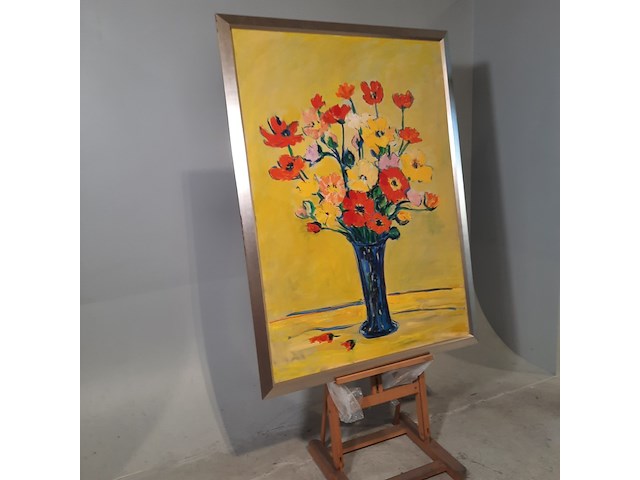 Schilderij, maya wildevuur (1944-2023), 1995 - afbeelding 3 van  8