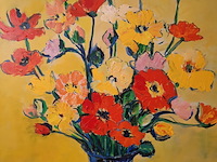 Schilderij, maya wildevuur (1944-2023), 1995 - afbeelding 5 van  8