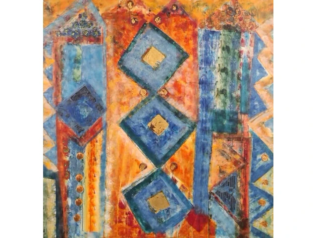 Schilderij maya wildevuur (1944-2023), abstract - afbeelding 1 van  10