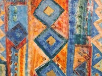 Schilderij maya wildevuur (1944-2023), abstract - afbeelding 1 van  10