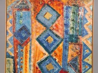 Schilderij maya wildevuur (1944-2023), abstract - afbeelding 3 van  10