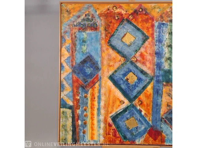Schilderij maya wildevuur (1944-2023), abstract - afbeelding 4 van  10