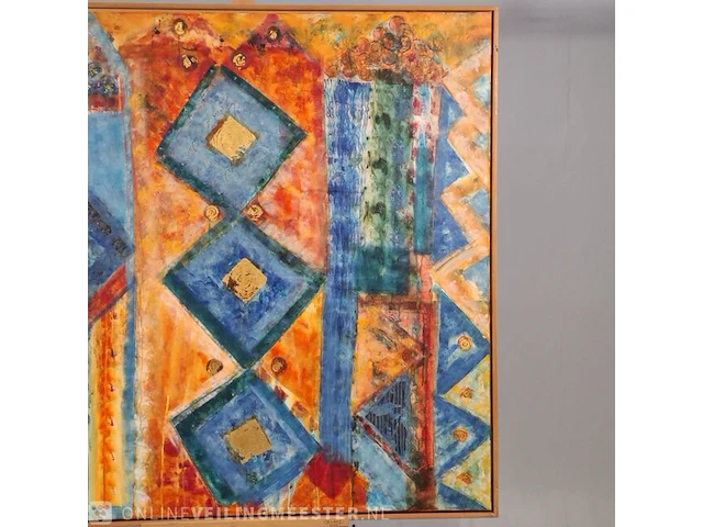 Schilderij maya wildevuur (1944-2023), abstract - afbeelding 5 van  10