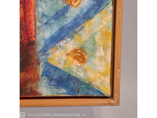 Schilderij maya wildevuur (1944-2023), abstract - afbeelding 7 van  10