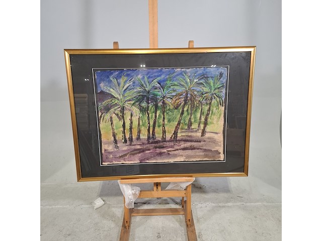 Schilderij, maya wildevuur (1944-2023), agdz marokko, 2002 - afbeelding 2 van  9