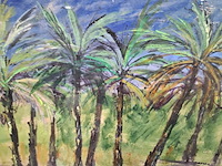 Schilderij, maya wildevuur (1944-2023), agdz marokko, 2002 - afbeelding 5 van  9