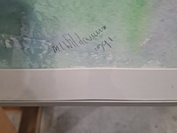 Schilderij, maya wildevuur (1944-2023), boeket, 1991, gemengde techniek - afbeelding 5 van  9