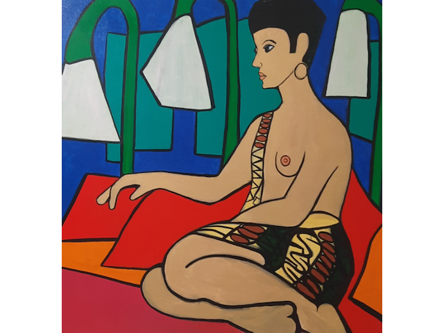 Schilderij, maya wildevuur (1944-2023), kim - afbeelding 1 van  8