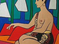 Schilderij, maya wildevuur (1944-2023), kim - afbeelding 1 van  8