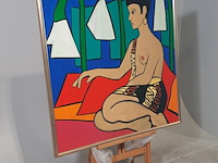 Schilderij, maya wildevuur (1944-2023), kim - afbeelding 3 van  8