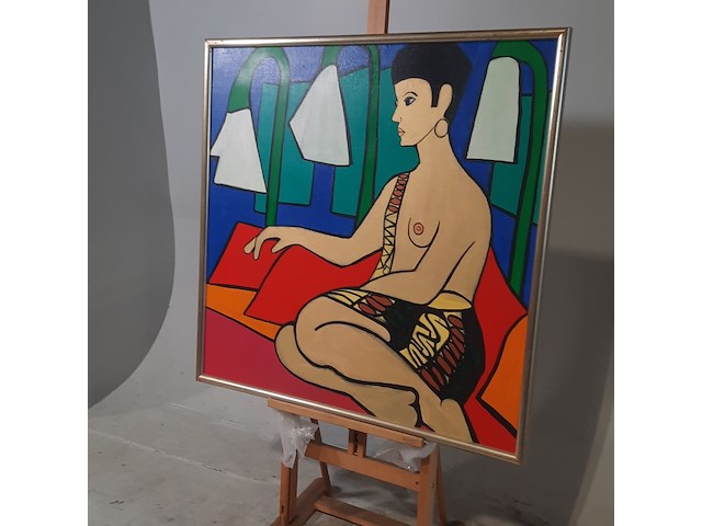 Schilderij, maya wildevuur (1944-2023), kim - afbeelding 4 van  8