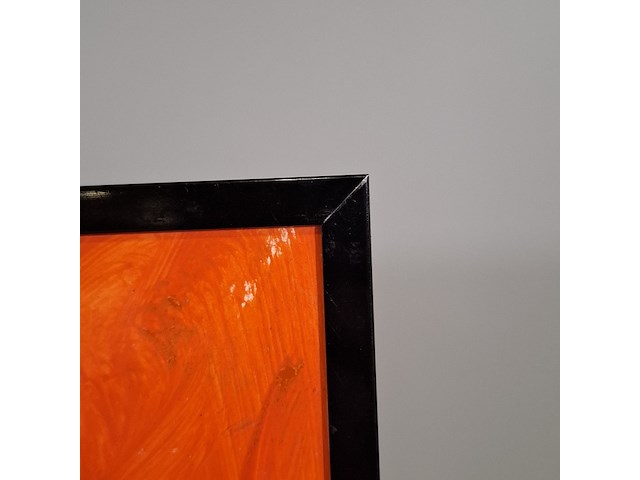 Schilderij, maya wildevuur (1944-2023), samuraivechter, 1989, gemengde techniek - afbeelding 7 van  9