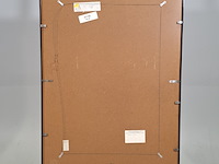 Schilderij, maya wildevuur (1944-2023), samuraivechter, 1989, gemengde techniek - afbeelding 8 van  9