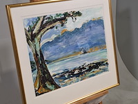 Schilderij, maya wildevuur (1944-2023), tahiti afaat 1, 1998 - afbeelding 3 van  8