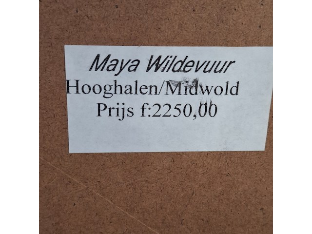Schilderij, maya wildevuur (1944-2023), tahiti afaat 1, 1998 - afbeelding 8 van  8