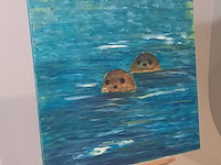 Schilderij, maya wildevuur (1944-2023), zeehond - afbeelding 9 van  15