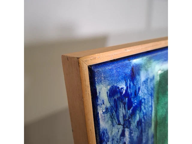 Schilderij, maya wildevuur, abstract, 1992 - afbeelding 6 van  8