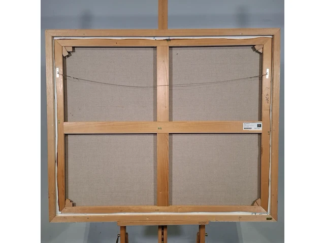Schilderij, maya wildevuur, abstract, 1992 - afbeelding 7 van  8