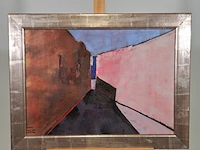 Schilderij, maya wildevuur, taos, 1999 - afbeelding 1 van  8