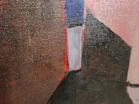 Schilderij, maya wildevuur, taos, 1999 - afbeelding 4 van  8