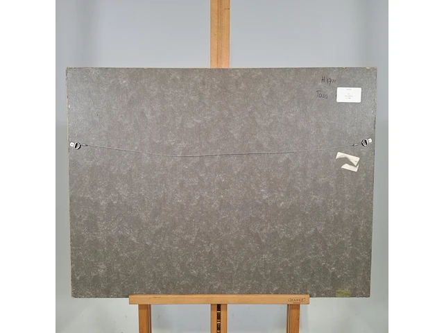 Schilderij, maya wildevuur, taos, 1999 - afbeelding 7 van  8