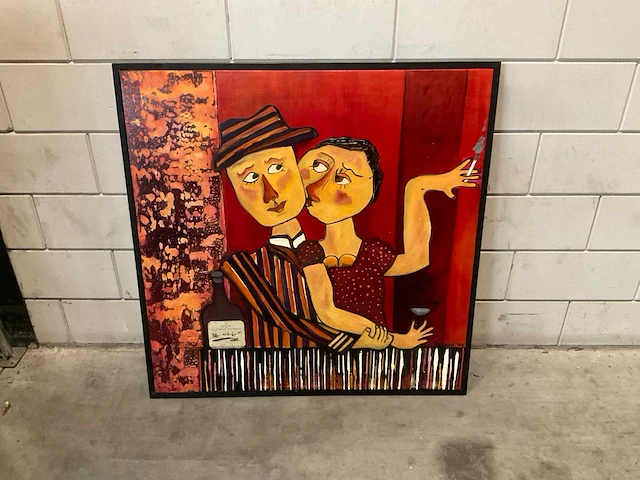 Schilderij met lijst - afbeelding 1 van  2
