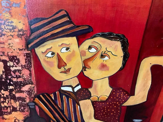 Schilderij met lijst - afbeelding 2 van  2