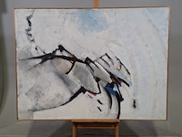 Schilderij, m.l. baumler, 1982