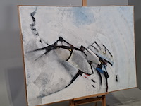 Schilderij, m.l. baumler, 1982 - afbeelding 2 van  6