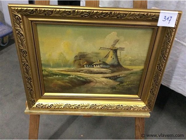 Schilderij molen - afbeelding 1 van  2