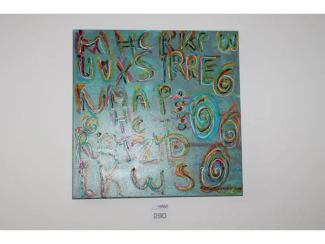 Schilderij op doek. afmeting 60 x 60 cm. - afbeelding 1 van  1