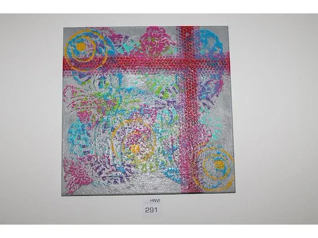 Schilderij op doek. afmeting 60 x 60 cm. - afbeelding 1 van  1
