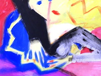 Schilderij op doek gesigneerd hanneke - afbeelding 3 van  5