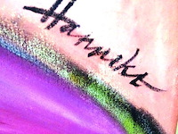 Schilderij op doek gesigneerd hanneke - afbeelding 4 van  5