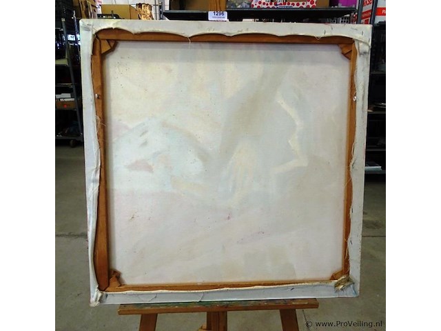 Schilderij op doek gesigneerd hanneke - afbeelding 5 van  5