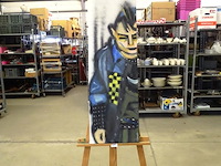 Schilderij op doek gesigneerd hanneke - afbeelding 1 van  5