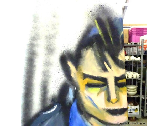 Schilderij op doek gesigneerd hanneke - afbeelding 3 van  5