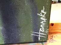 Schilderij op doek gesigneerd hanneke - afbeelding 4 van  5