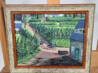 Schilderij op doek, h.b. jacobs, wim koopman