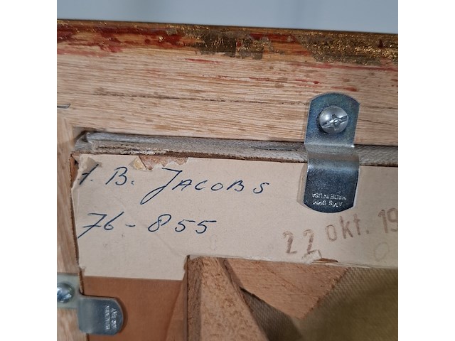 Schilderij op doek, h.b. jacobs, wim koopman - afbeelding 7 van  7