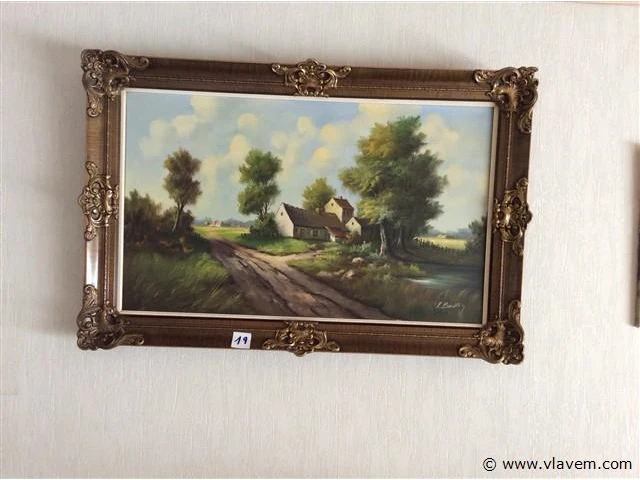 Schilderij op doek - afbeelding 1 van  4