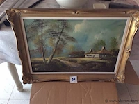 Schilderij op doek - afbeelding 1 van  2