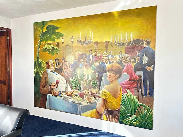 Schilderij op houten paneel - afbeelding 3 van  5